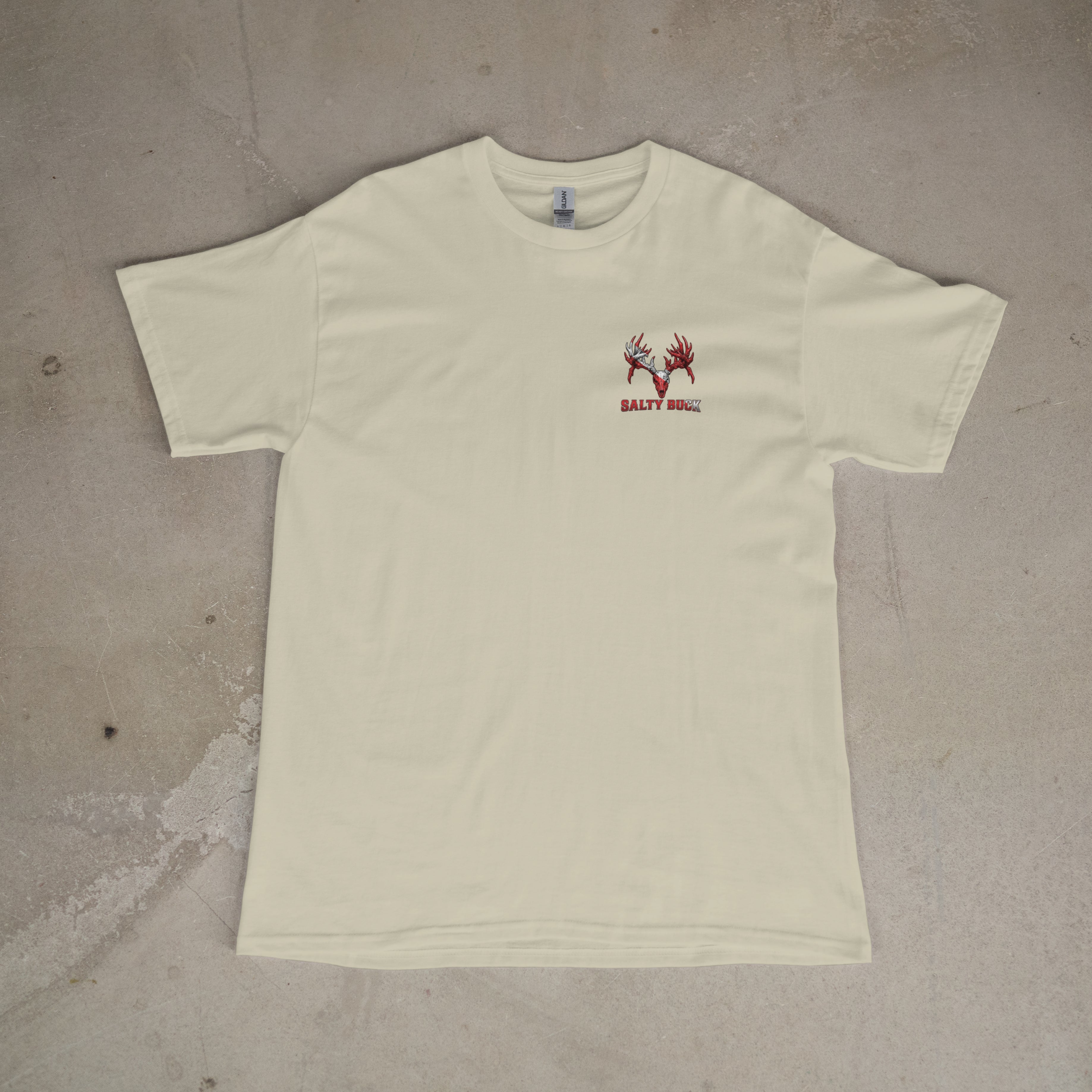 Salty Buck Antler Tee